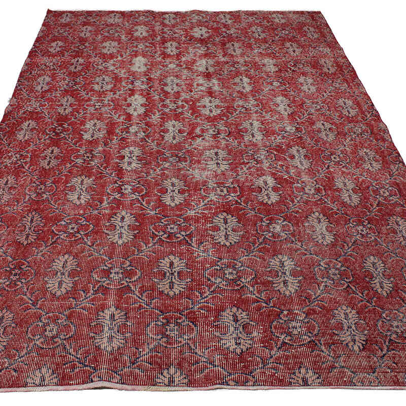 El Dokuma Vintage Halı - 169 cm x 276 cm - K0083099