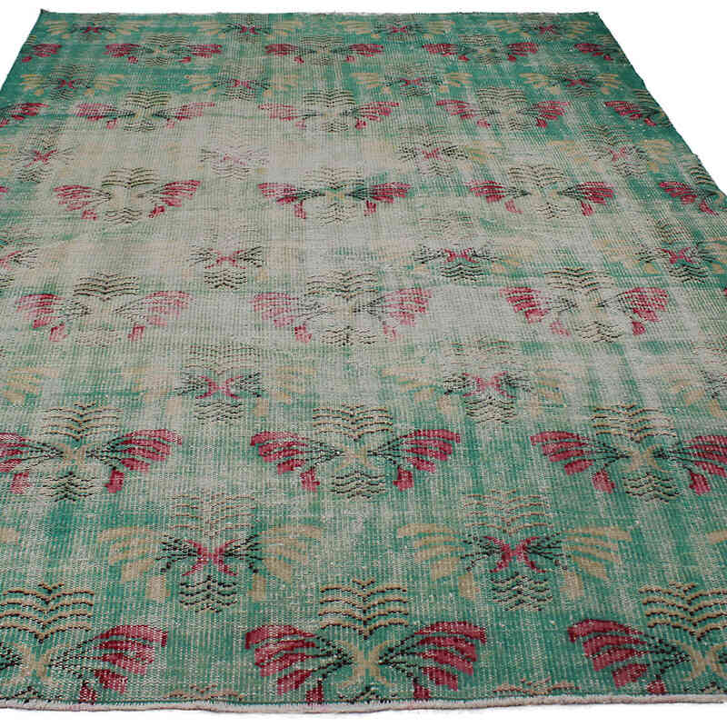 El Dokuma Vintage Halı - 187 cm x 284 cm - K0083106