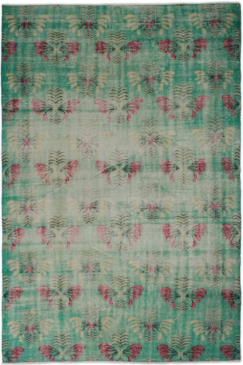 El Dokuma Vintage Halı - 187 cm x 284 cm - K0083106