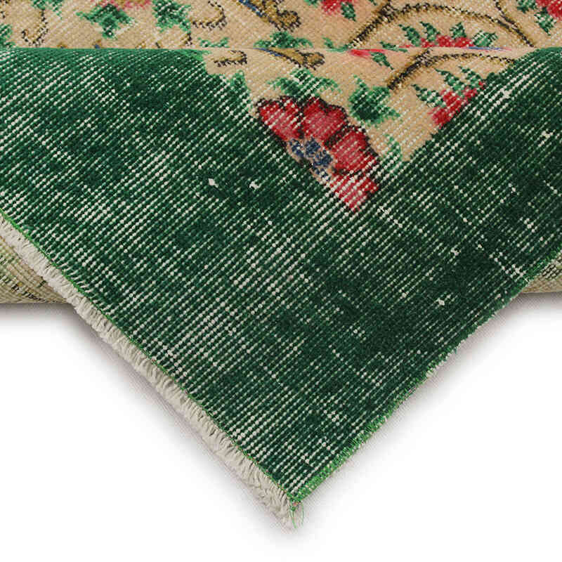 Alfombra Vintage Turca Anudada a Mano - 183 cm x 305 cm - K0083108