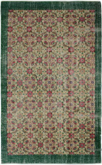 Alfombra Vintage Turca Anudada a Mano - 183 cm x 305 cm