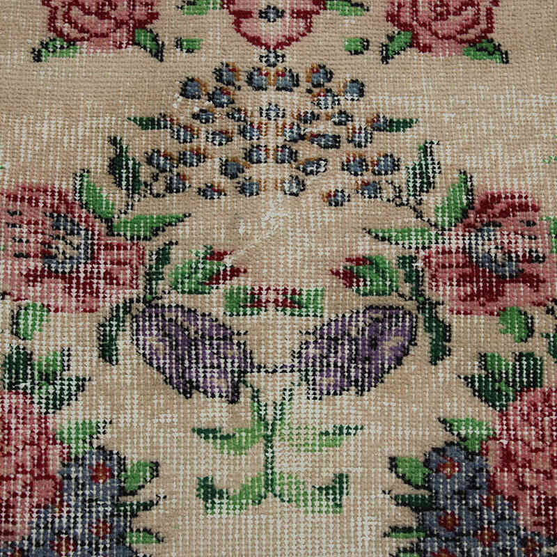 El Dokuma Vintage Halı - 160 cm x 256 cm - K0083109