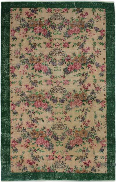 Alfombra Vintage Turca Anudada a Mano - 160 cm x 256 cm