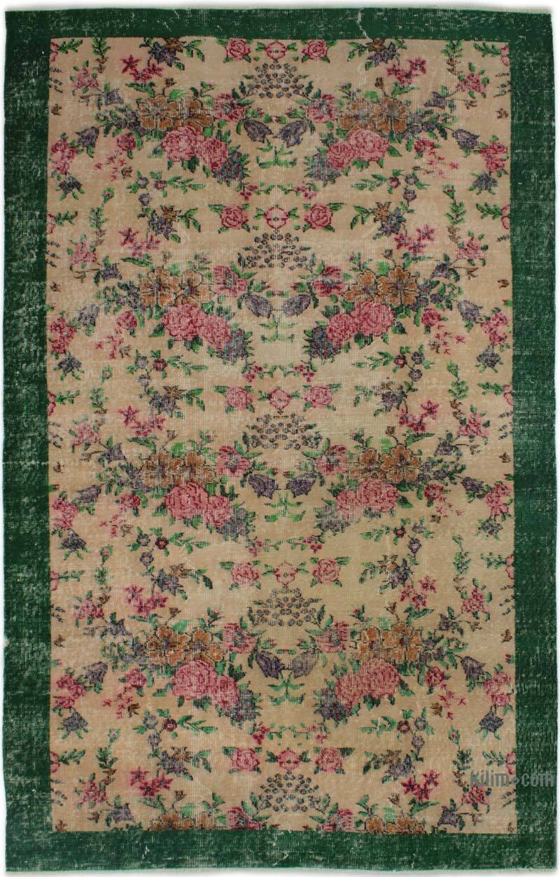 El Dokuma Vintage Halı - 160 cm x 256 cm - K0083109