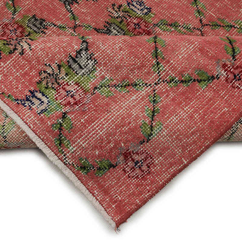Alfombra Vintage Turca Anudada a Mano - 185 cm x 270 cm - K0083111