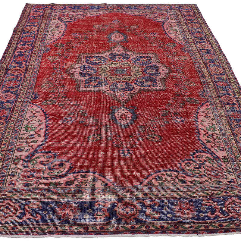 El Dokuma Vintage Halı - 190 cm x 283 cm - K0083112