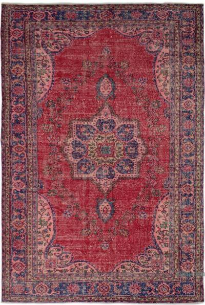 Vintage Turkish Hand-Knotted Rug - 6' 3" x 9' 3" (75" x 111")