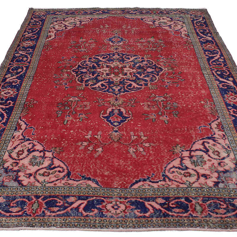 Vintage Turkish Hand-Knotted Rug - 5' 10" x 9' 5" (70" x 113") - K0083114