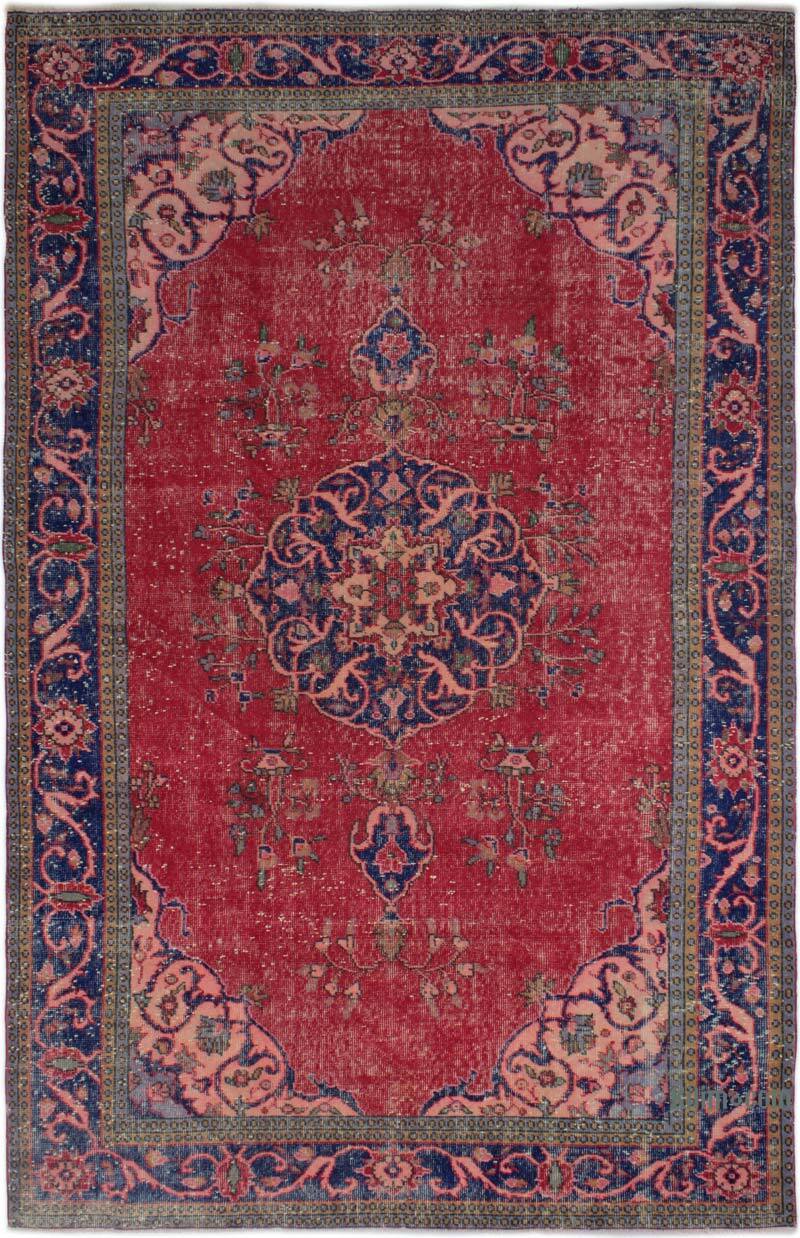 Vintage Turkish Hand-Knotted Rug - 5' 10" x 9' 5" (70" x 113") - K0083114