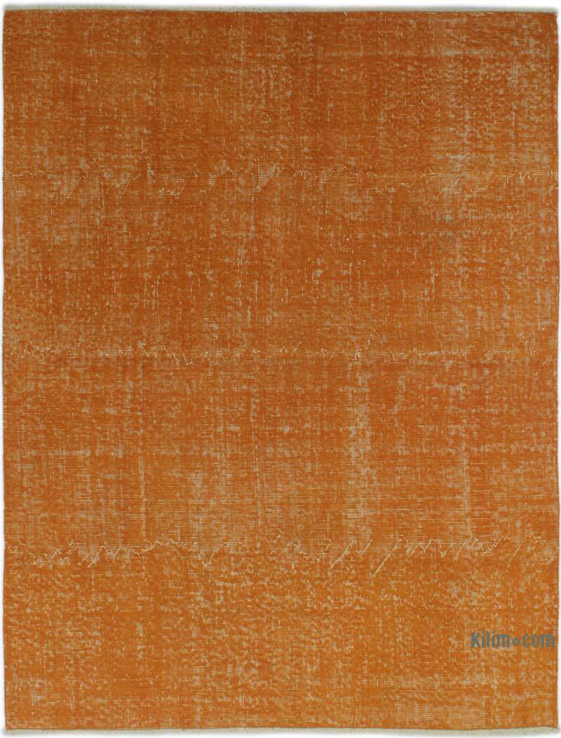 Boyalı El Dokuma Vintage Halı - 150 cm x 200 cm - K0083116