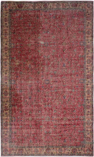 Vintage Turkish Hand-Knotted Rug - 5' 4" x 9' 2" (64" x 110")