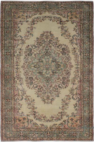 El Dokuma Vintage Halı - 179 cm x 271 cm