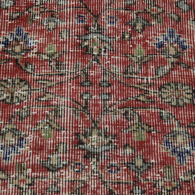 El Dokuma Vintage Halı - 141 cm x 261 cm - K0083121