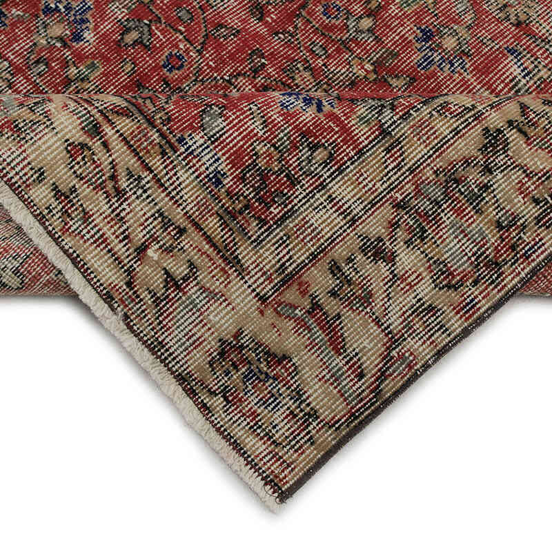 El Dokuma Vintage Halı - 141 cm x 261 cm - K0083121