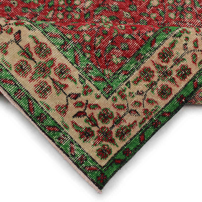 Vintage Turkish Hand-Knotted Rug - 5' 3" x 8' 2" (63" x 98") - K0083126