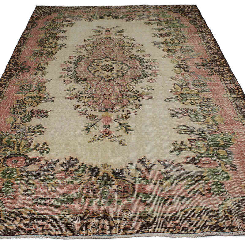 El Dokuma Vintage Halı - 167 cm x 297 cm - K0083127