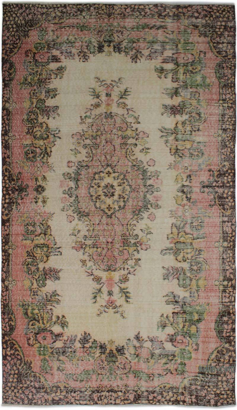El Dokuma Vintage Halı - 167 cm x 297 cm - K0083127