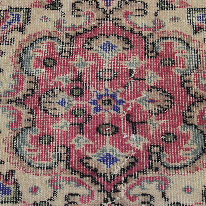 Vintage Turkish Hand-Knotted Rug - 5' 5" x 8' 8" (65" x 104") - K0083133