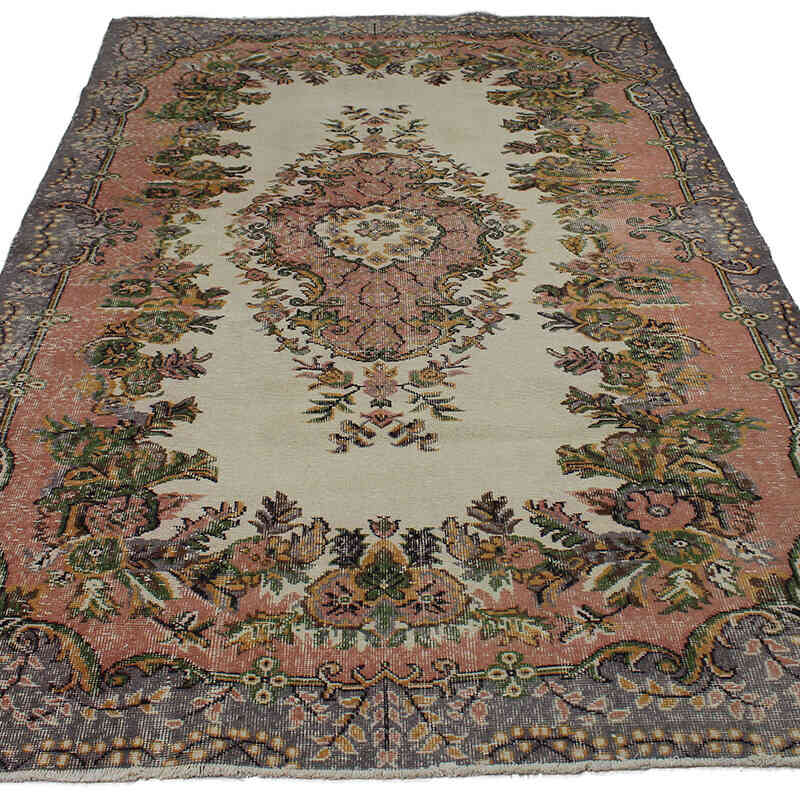 El Dokuma Vintage Halı - 171 cm x 284 cm - K0083134