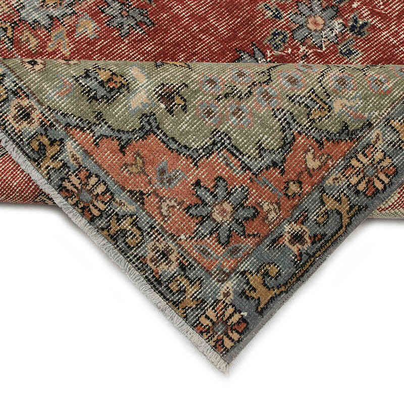 El Dokuma Vintage Halı - 174 cm x 274 cm - K0083135