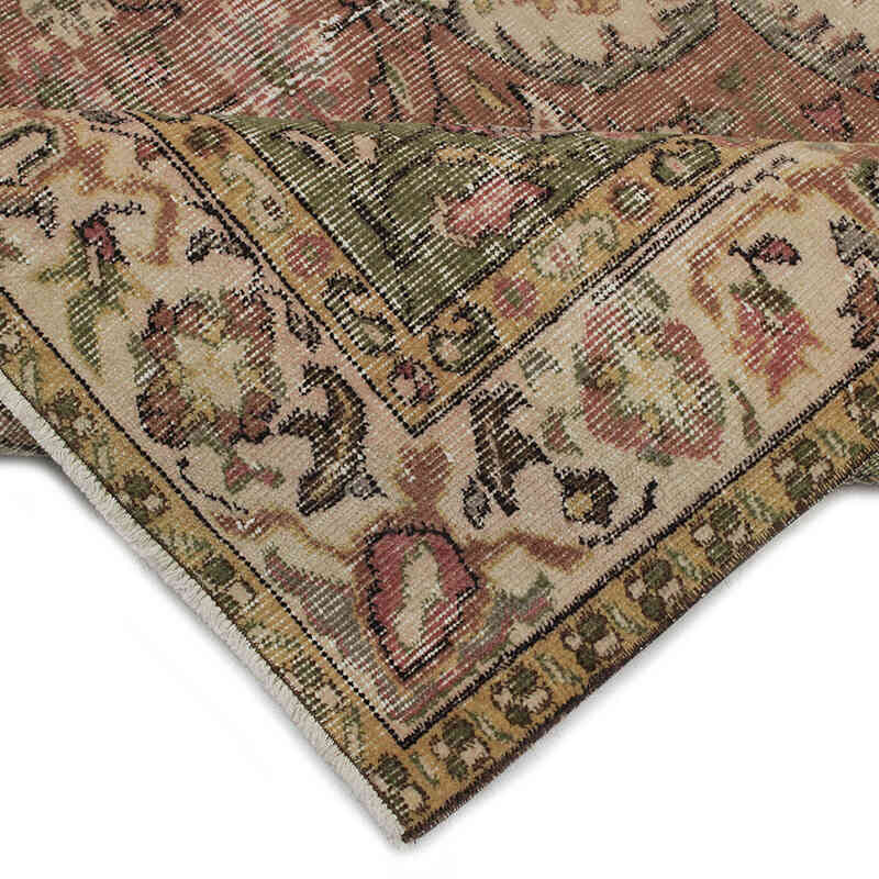 Alfombra Vintage Turca Anudada a Mano - 167 cm x 257 cm - K0083137