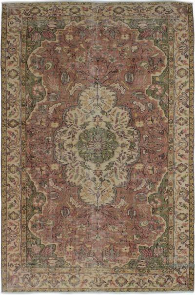 El Dokuma Vintage Halı - 167 cm x 257 cm