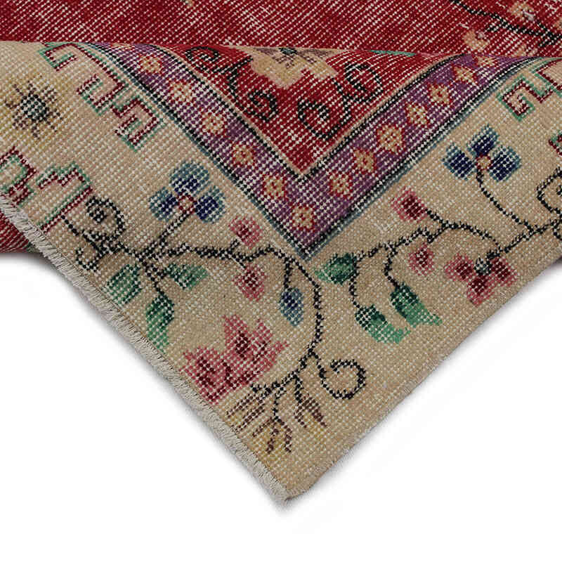 El Dokuma Vintage Halı - 163 cm x 257 cm - K0083138