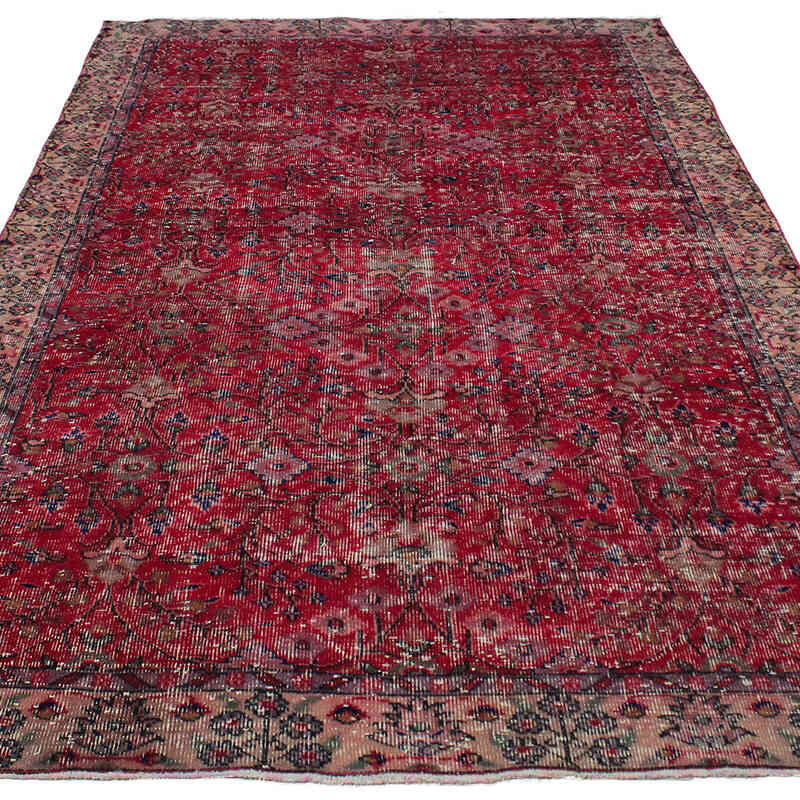 Alfombra Vintage Turca Anudada a Mano - 165 cm x 275 cm - K0083139