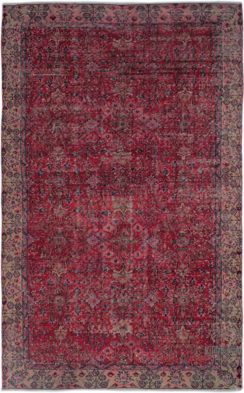 Alfombra Vintage Turca Anudada a Mano - 165 cm x 275 cm - K0083139