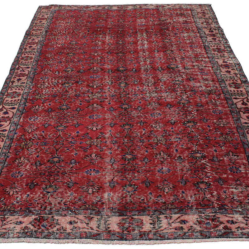 El Dokuma Vintage Halı - 162 cm x 271 cm - K0083140