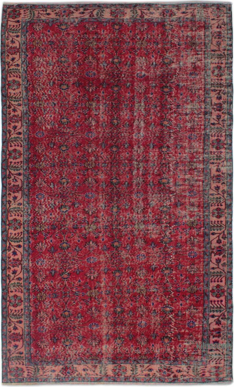 El Dokuma Vintage Halı - 162 cm x 271 cm - K0083140