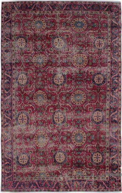 Vintage Turkish Hand-Knotted Rug - 4' 9" x 7' 9" (57" x 93")