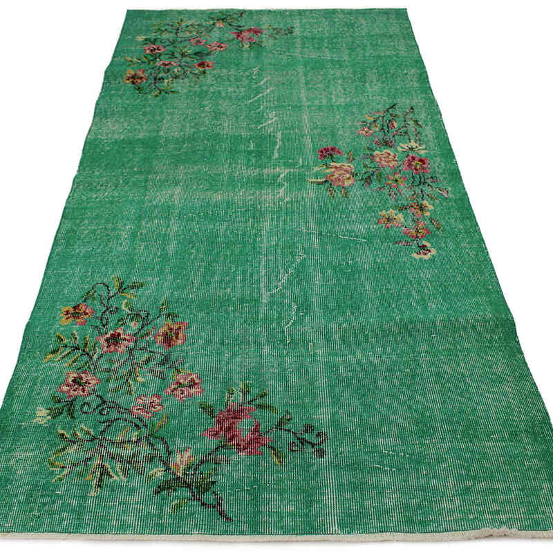 Vintage Turkish Hand-Knotted Rug - 3' 7" x 6' 8" (43" x 80") - K0083144