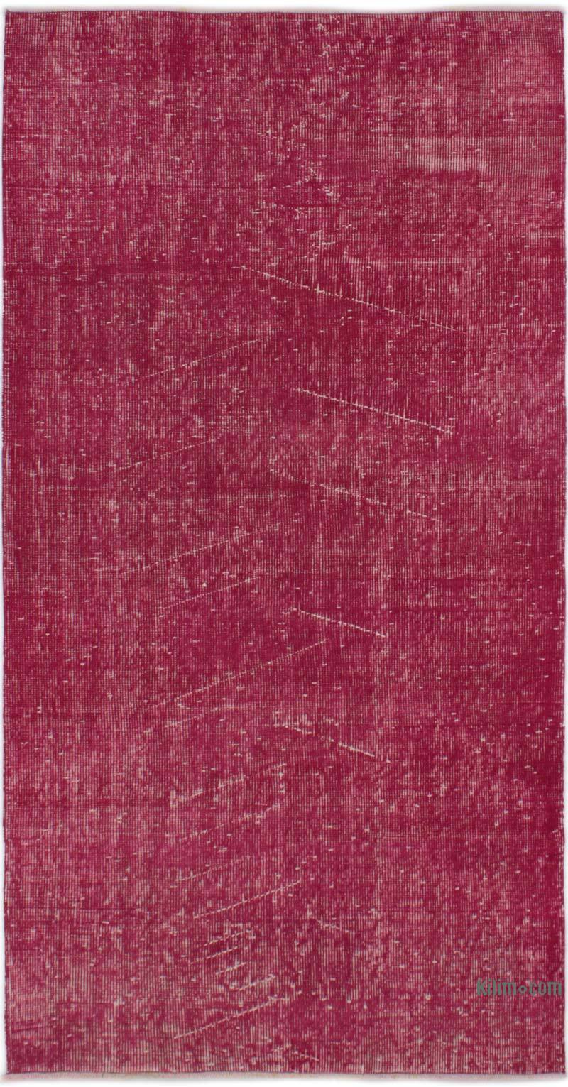 Alfombra Turca Vintage Sobre-teñida - 100 cm x 191 cm - K0083152