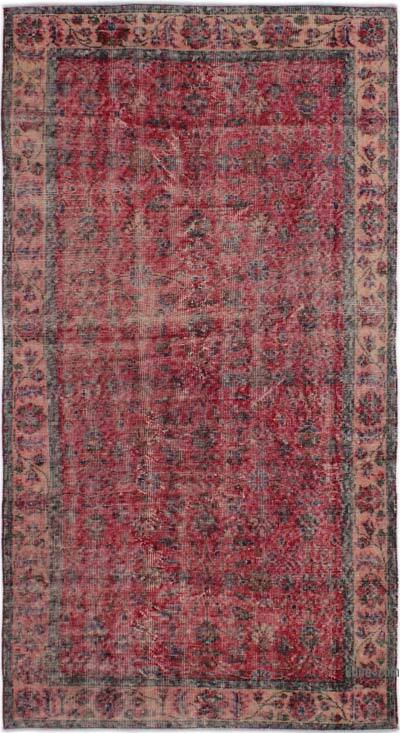 Vintage Turkish Hand-Knotted Rug - 3' 8" x 6' 11" (44" x 83")