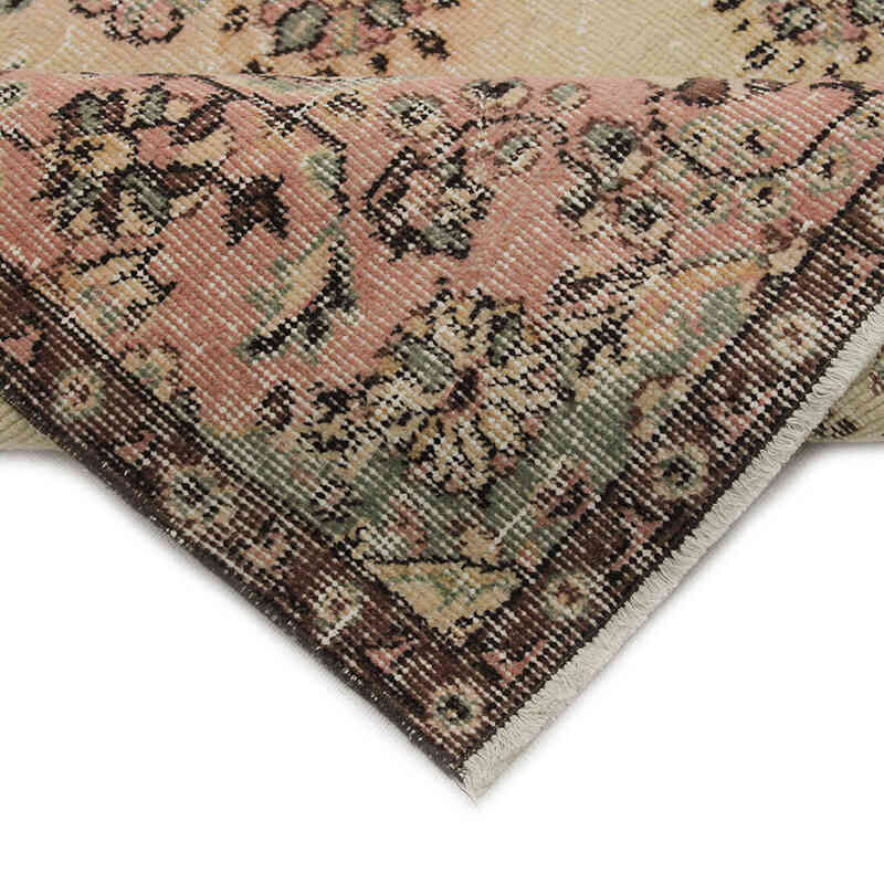 El Dokuma Vintage Halı - 117 cm x 214 cm - K0083155