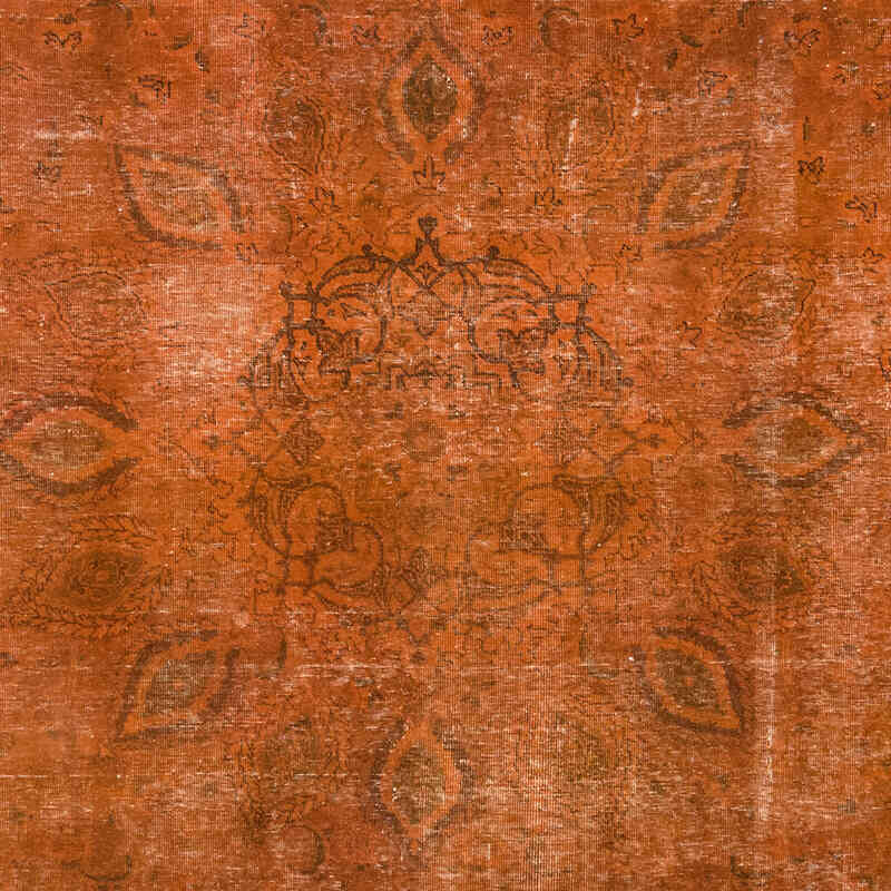 Boyalı El Dokuma Vintage Halı - 241 cm x 320 cm - K0083157