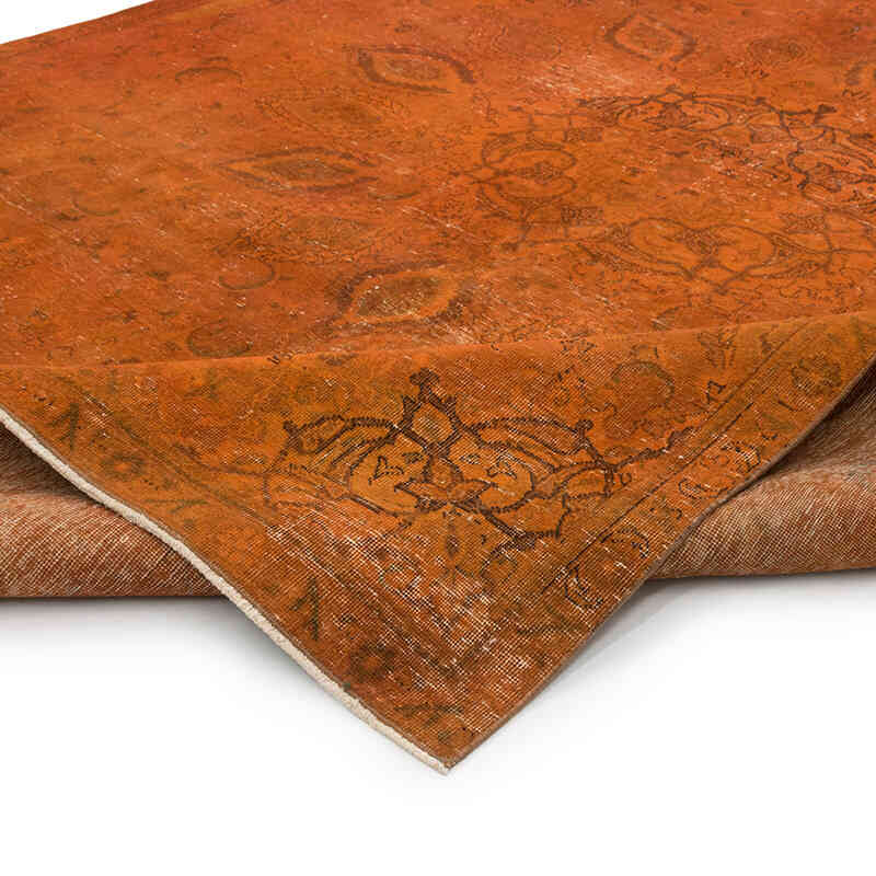 Boyalı El Dokuma Vintage Halı - 241 cm x 320 cm - K0083157