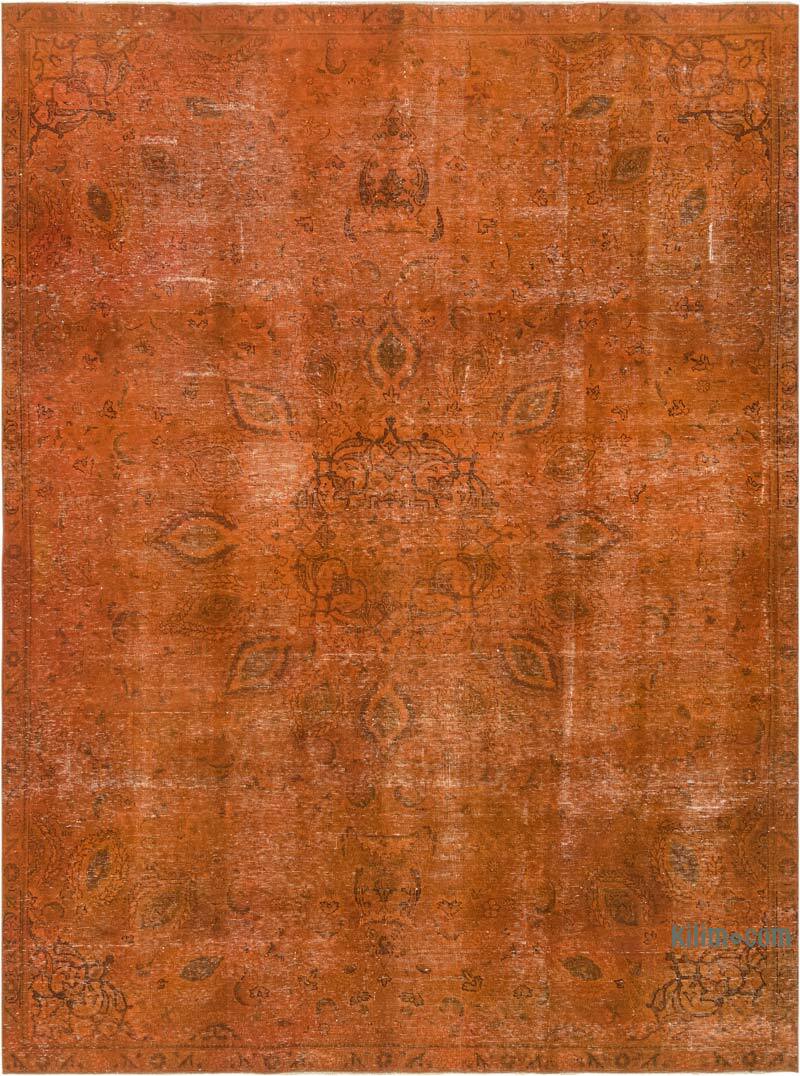 Boyalı El Dokuma Vintage Halı - 241 cm x 320 cm - K0083157