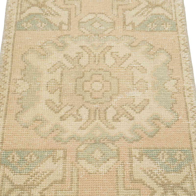 Alfombra Vintage Turca Anudada a Mano - 45 cm x 86 cm - K0083160