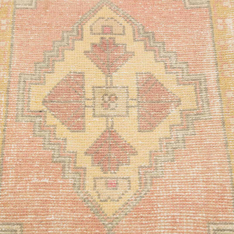 El Dokuma Vintage Halı - 50 cm x 100 cm - K0083161