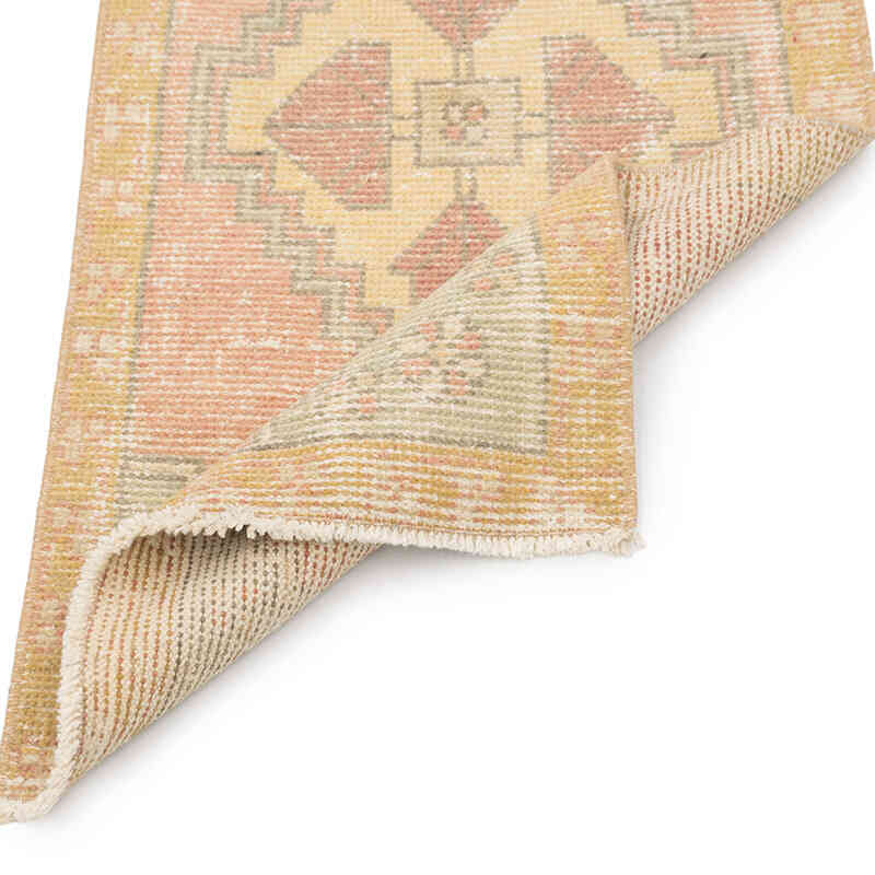 El Dokuma Vintage Halı - 50 cm x 100 cm - K0083161