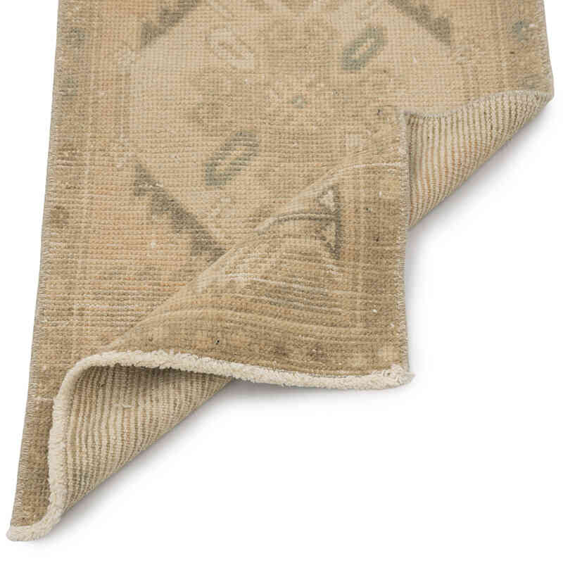 Alfombra Vintage Turca Anudada a Mano - 46 cm x 95 cm - K0083183