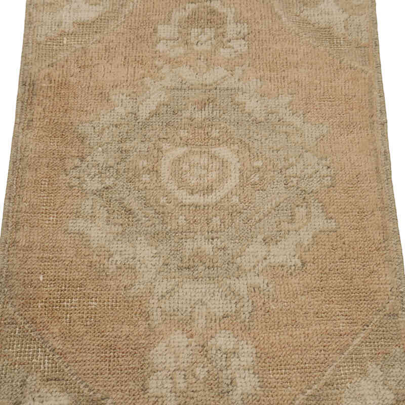 El Dokuma Vintage Halı - 47 cm x 88 cm - K0083211