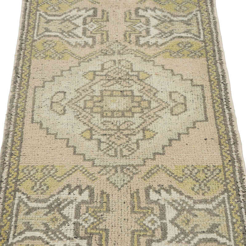 Vintage Turkish Hand-Knotted Rug - 1' 9" x 3' 1" (21" x 37") - K0083237