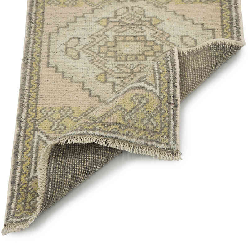 Vintage Turkish Hand-Knotted Rug - 1' 9" x 3' 1" (21" x 37") - K0083237