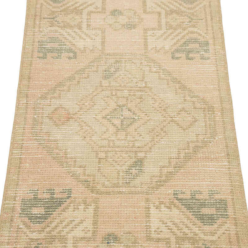 Vintage Turkish Hand-Knotted Rug - 1' 6" x 3' 1" (18" x 37") - K0083247
