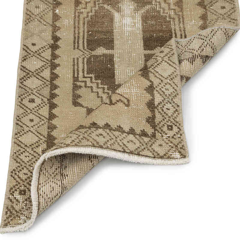 Alfombra Vintage Turca Anudada a Mano - 48 cm x 90 cm - K0083348