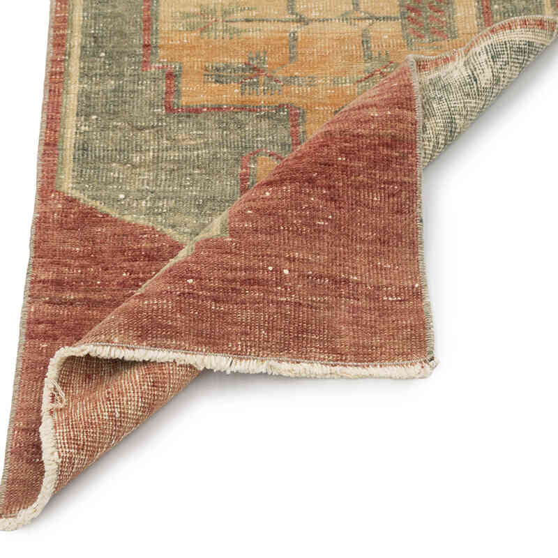Vintage Turkish Hand-Knotted Rug - 1' 8" x 3' 8" (20" x 44") - K0083350