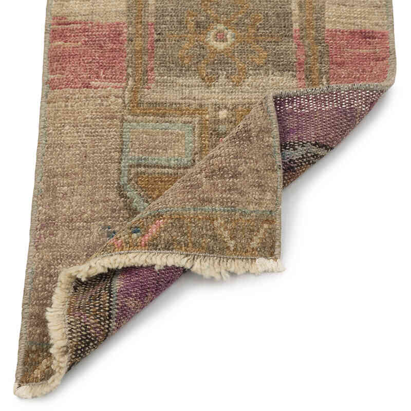 Vintage Turkish Hand-Knotted Rug - 1' 6" x 3' 1" (18" x 37") - K0083366